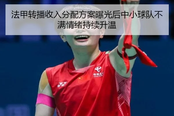 法甲转播收入分配方案曝光后中小球队不满情绪持续升温